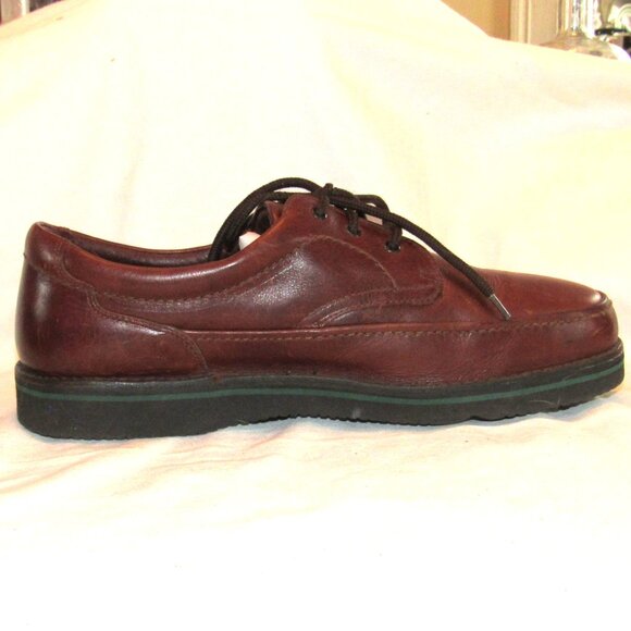 The Body Shoe by Hush Puppies Brown Leather Size 12 EW Very Good Condition main image 5